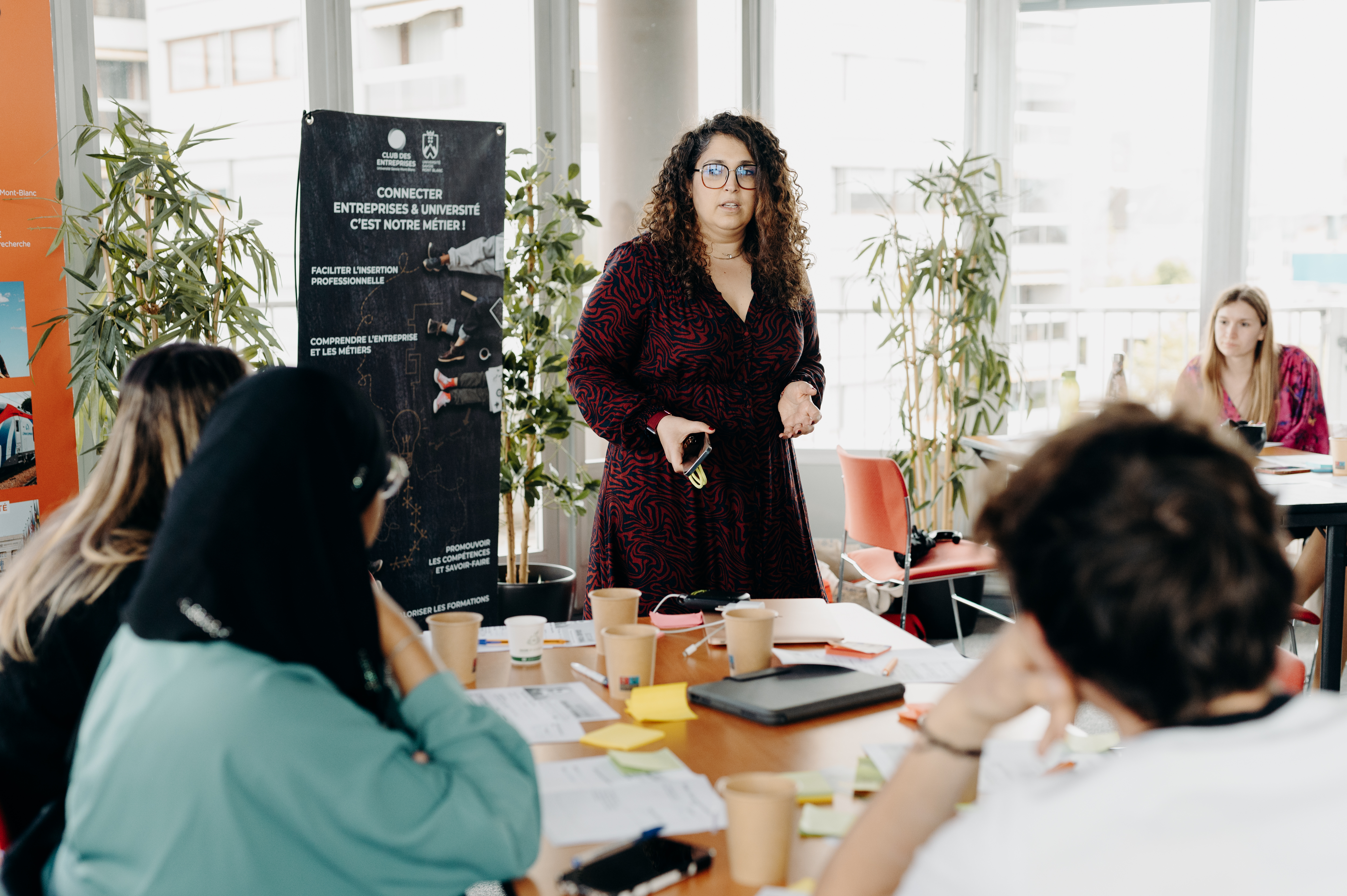 Emilie Attar en conférence
